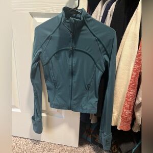 Lululemon Ribbed Define Jacket Cropped Size 4